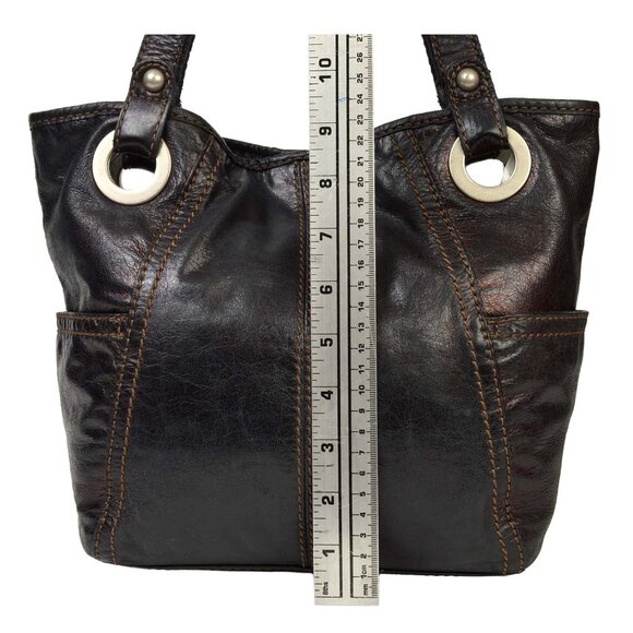 Fossil Black Leather Shoulder Bag - Picture 11 of 14